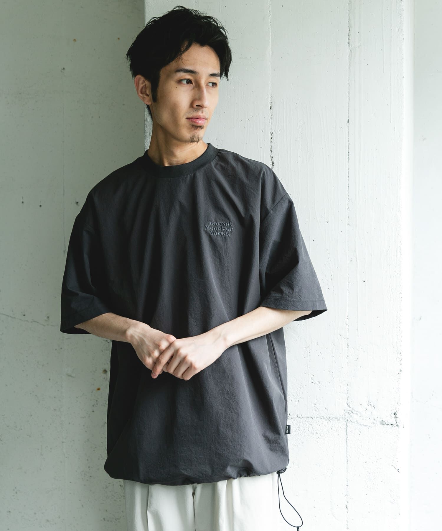 URBAN RESEARCH DOORS「『別注』Marmot&times;DOORS　DOTAIR DRAWSTRING T-SHIRTS」|Tシャツ・カットソー|
