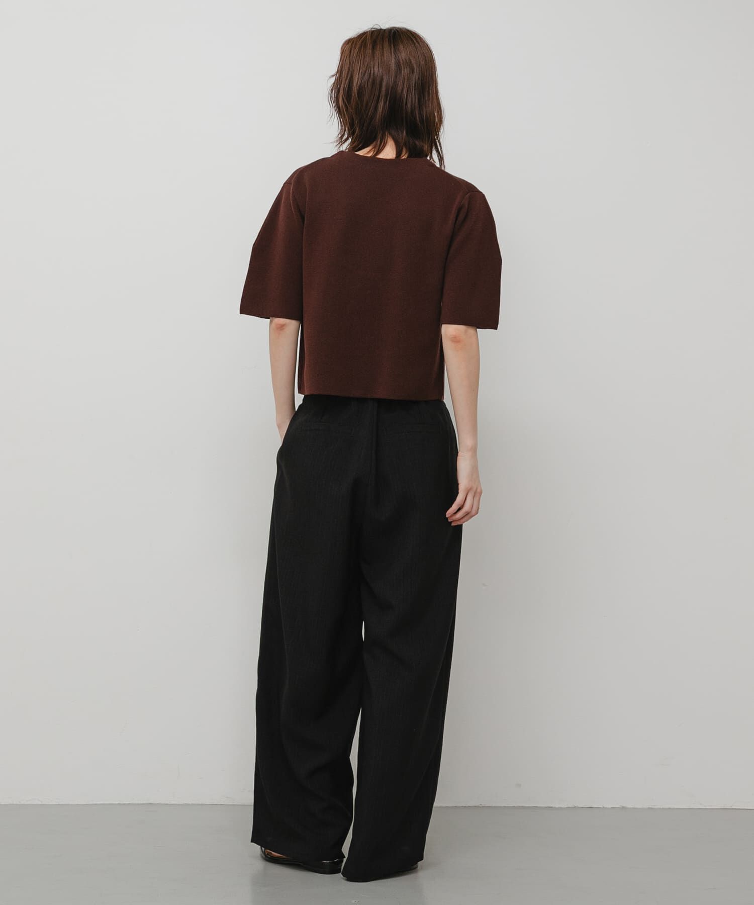 SENSE OF PLACE by URBAN RESEARCH「『WEB/一部店舗限定』スラブツイードタックワイドパンツ」|その他|