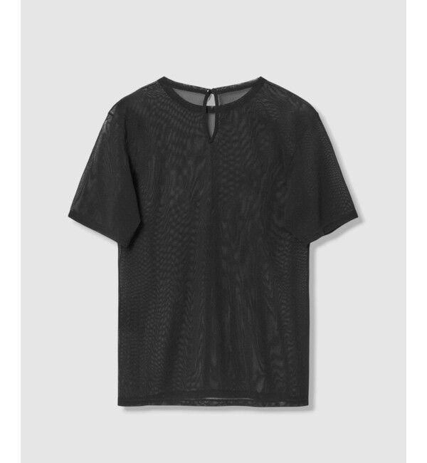 LOULOU WILLOUGHBY「【LOULOU WILLOUGHBY】ボウタイツキチュールトップス」|Tシャツ・カットソー|