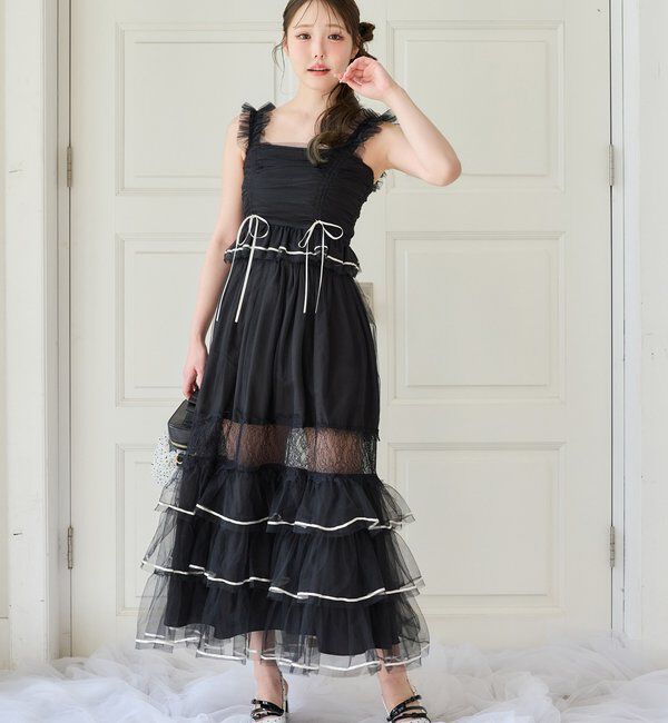  「【Tulle Collection】チュールビスチェ」|シャツ・ブラウス|