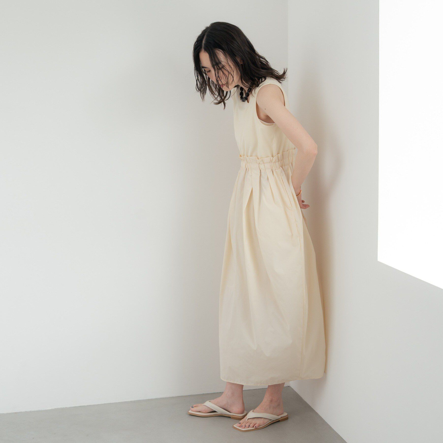 GALLEST「コンビコクーンワンピース」|ワンピース|