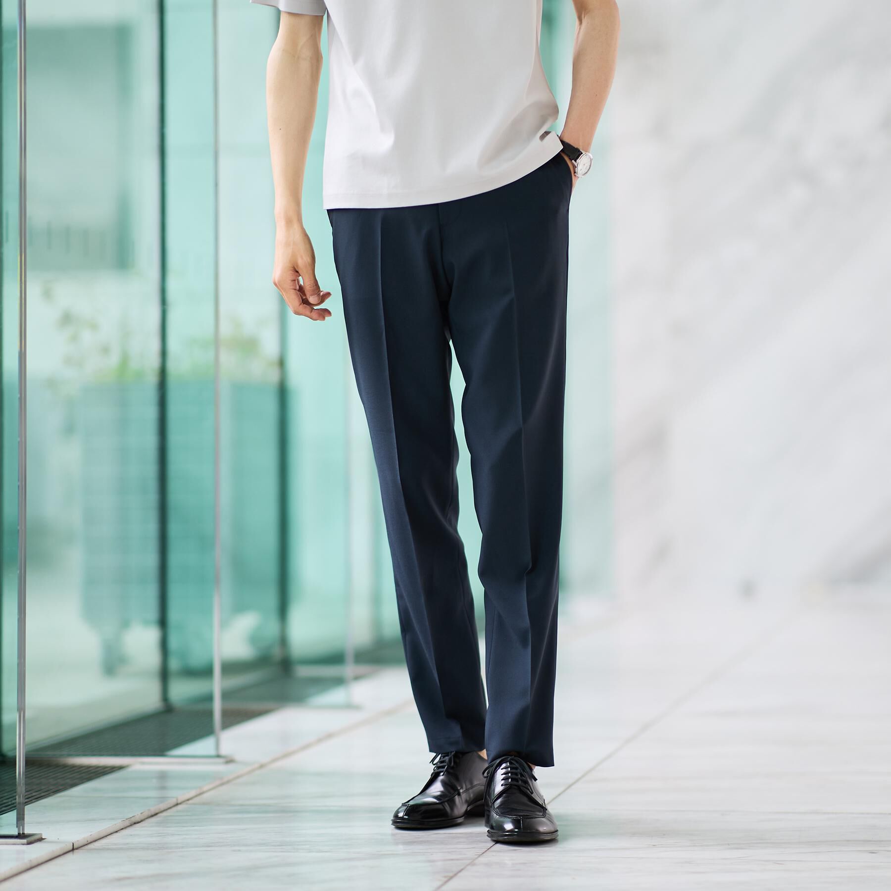 TAKEO KIKUCHI「【接触冷感】新定番トロピカル パンツ」|その他|