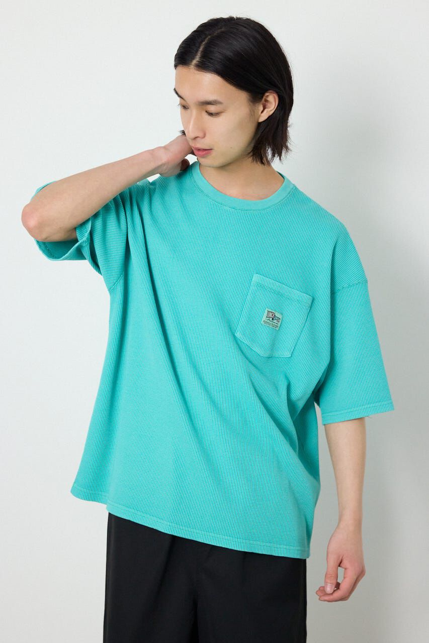 RODEO CROWNS「ピグメントワッフルTシャツ」|Tシャツ・カットソー|