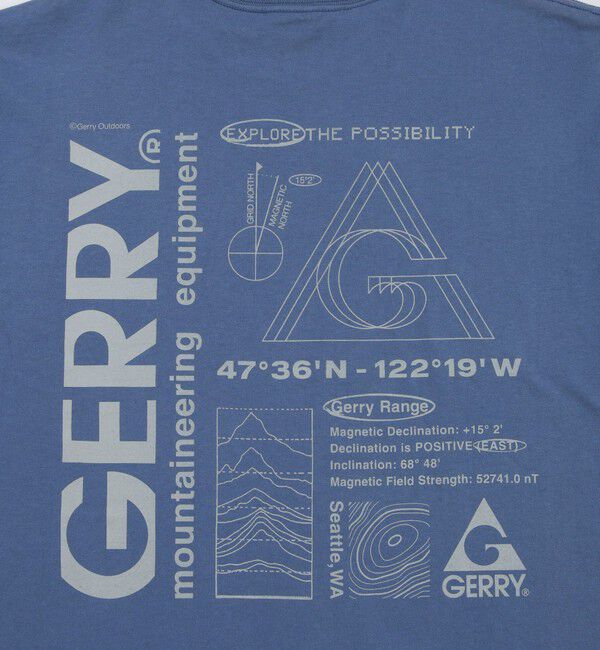 GLOSTER「【GERRY/ジェリー】7.5oz Heavy Jersey S/S Graphic Tee」|Tシャツ・カットソー|