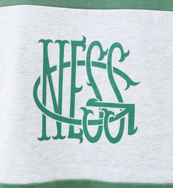 GLOSTER「【バックプリントが映える】切り替え GOODNESS オーバーストライプ Tシャツ」|Tシャツ・カットソー|