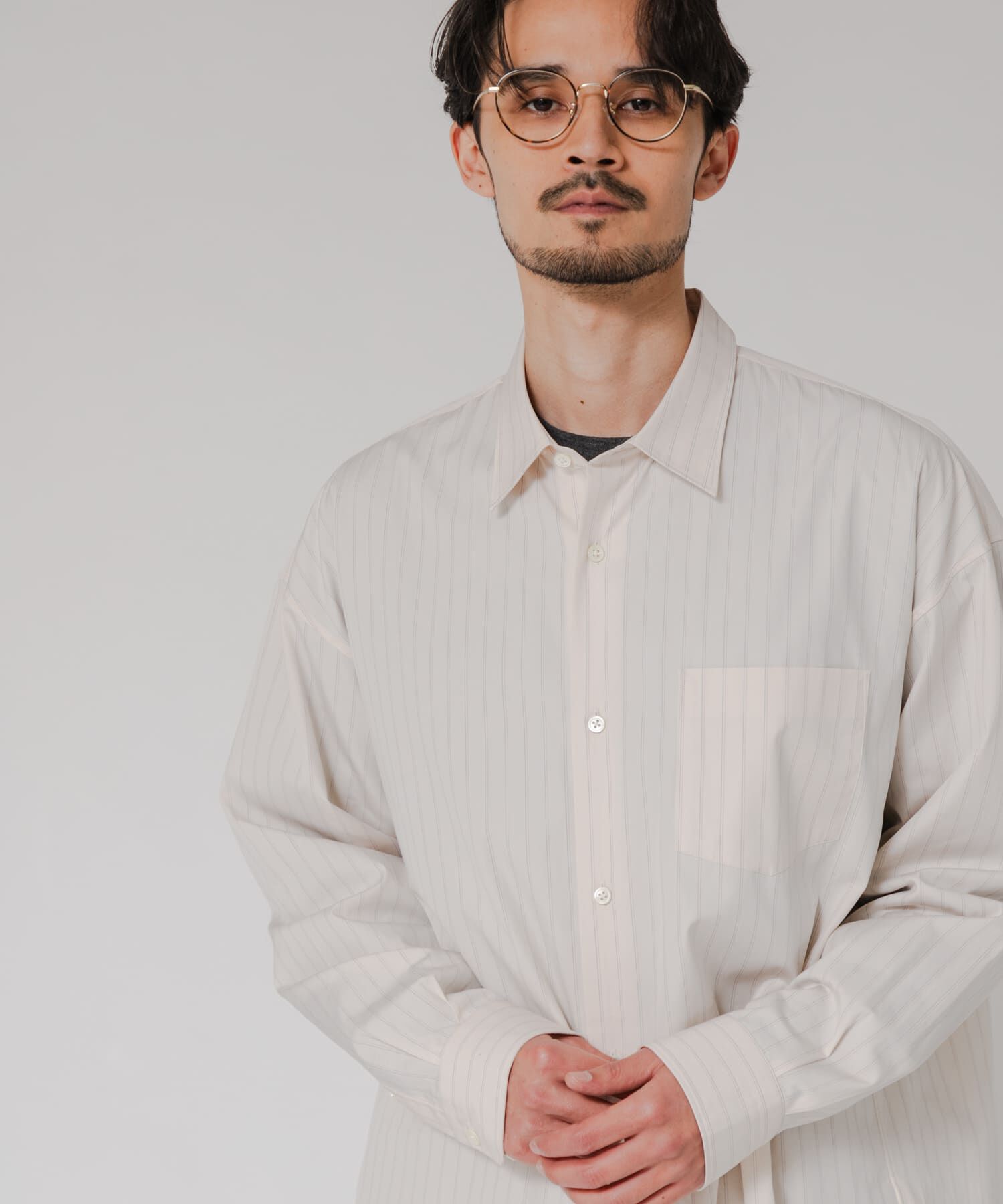 URBAN RESEARCH「THOMAS MASON OVER SHIRTS」|シャツ・ブラウス|ホワイト系その他