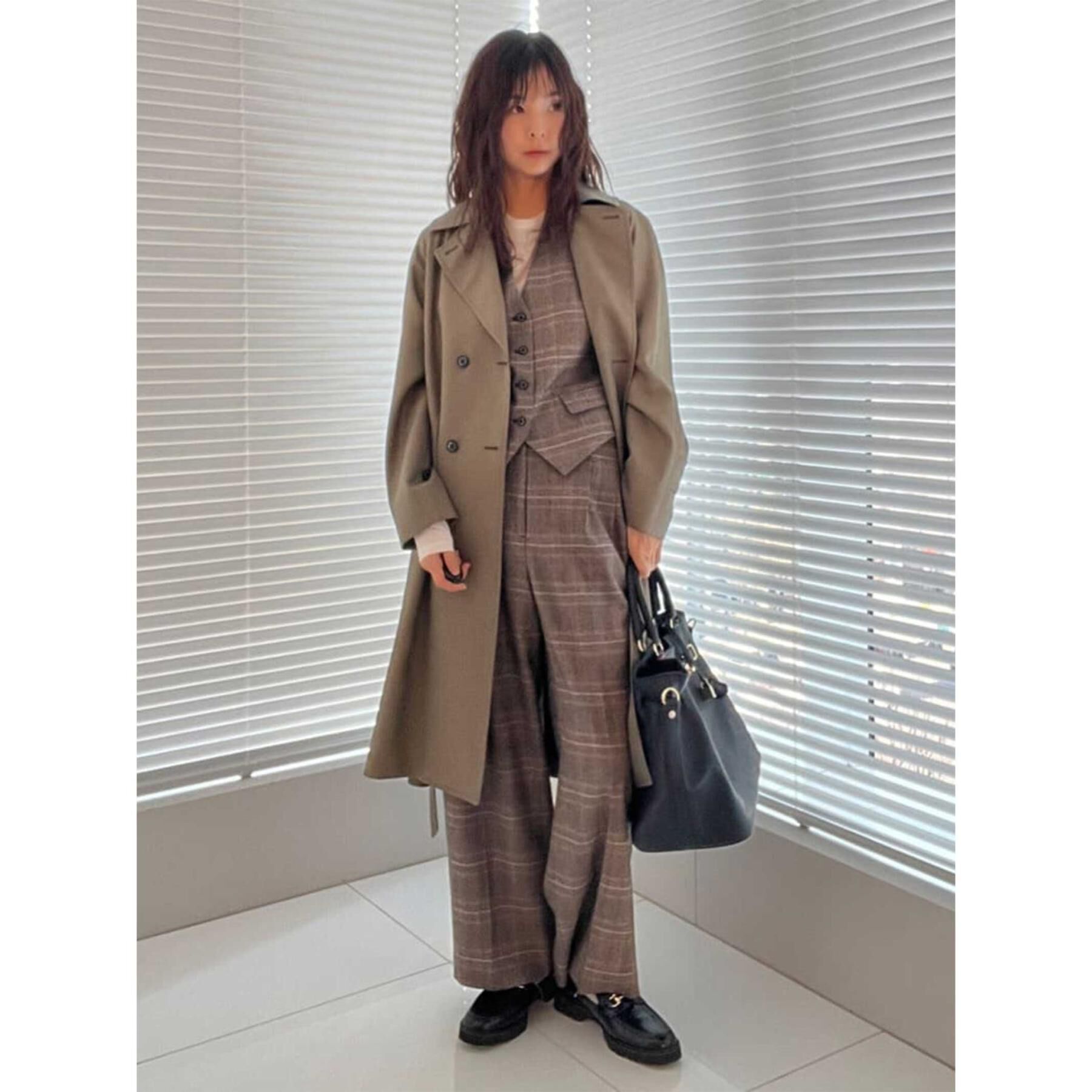 DRESSTERIOR「ウールギャバアルスターコート」|チェスターコート|