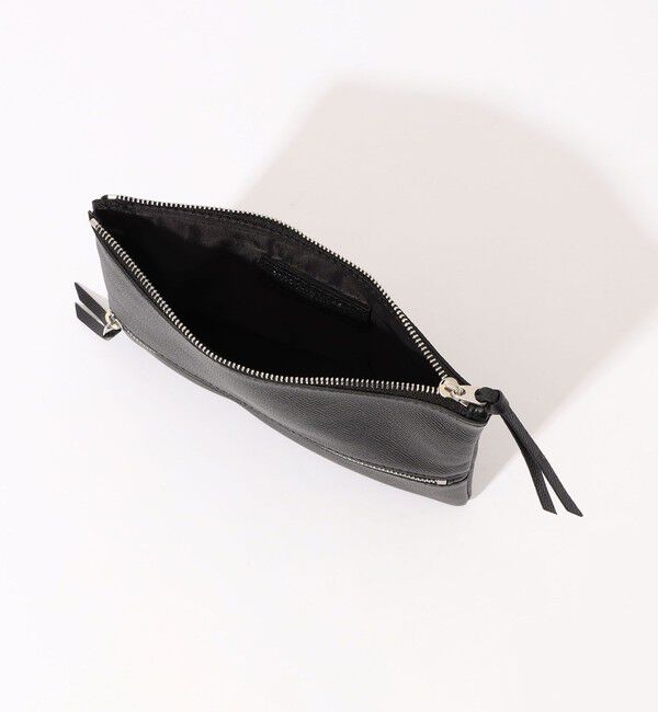TOMORROWLAND GOODS「【別注】BROOKLYN MUSEUM シュリンクレザー ポーチ」|ポーチ|