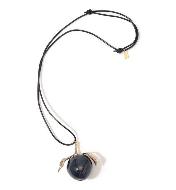 TOMORROWLAND GOODS「RENARD BIJOUX APPLE ネックレス」|ネックレス|69 ネイビー