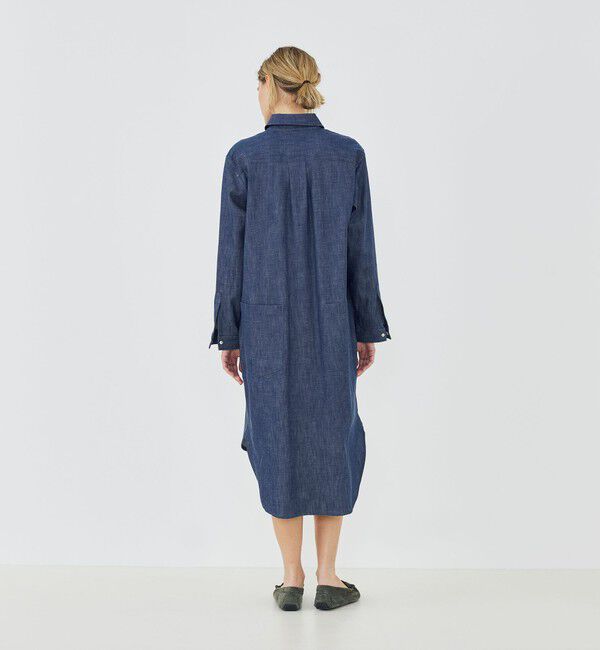GALERIE VIE「ステイブルーデニム シャツワンピース」|ワンピース|