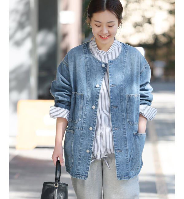 JOURNAL STANDARD relume「《追加3》11.5ozデニムカバーオールジャケット」|デニムジャケット|