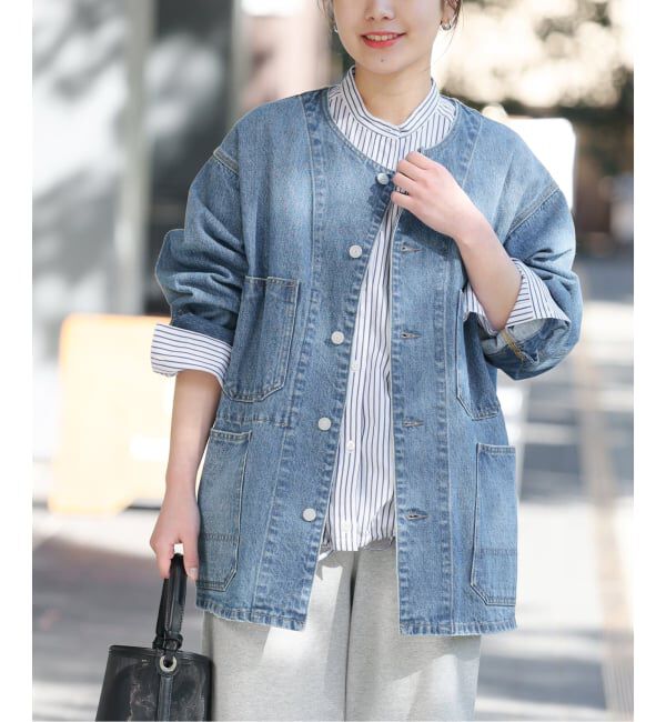 JOURNAL STANDARD relume「《追加3》11.5ozデニムカバーオールジャケット」|デニムジャケット|