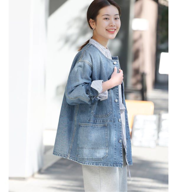 JOURNAL STANDARD relume「《追加3》11.5ozデニムカバーオールジャケット」|デニムジャケット|