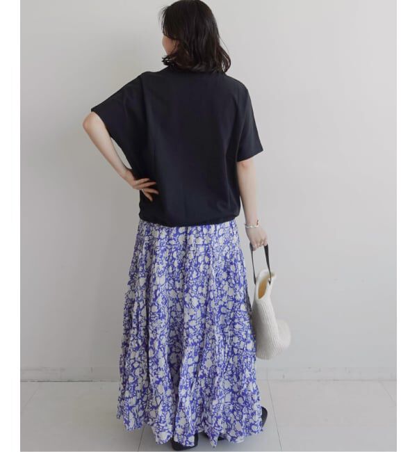 JOURNAL STANDARD relume「《一部WEB限定追加予約2》フレンチスリーブボーダーTシャツ」|Tシャツ・カットソー|