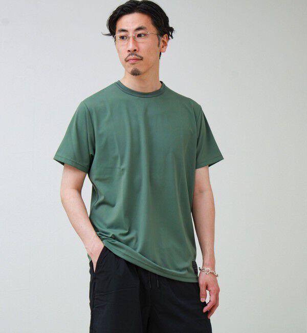 GLOSTER「【TAION / タイオン】ベーシックスポーツ UV 高反発ストレッチ カットソー」|Tシャツ・カットソー|