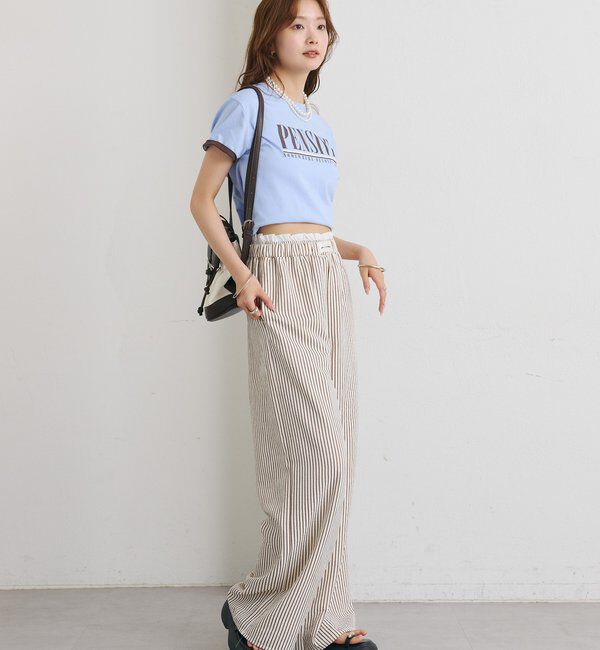 「配色ロゴチビT」|Tシャツ・カットソー|