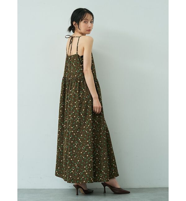 abahouse mavie「【ベッキーコラボ】2WAYリボン キャミソールワンピース【予約】」|ワンピース|