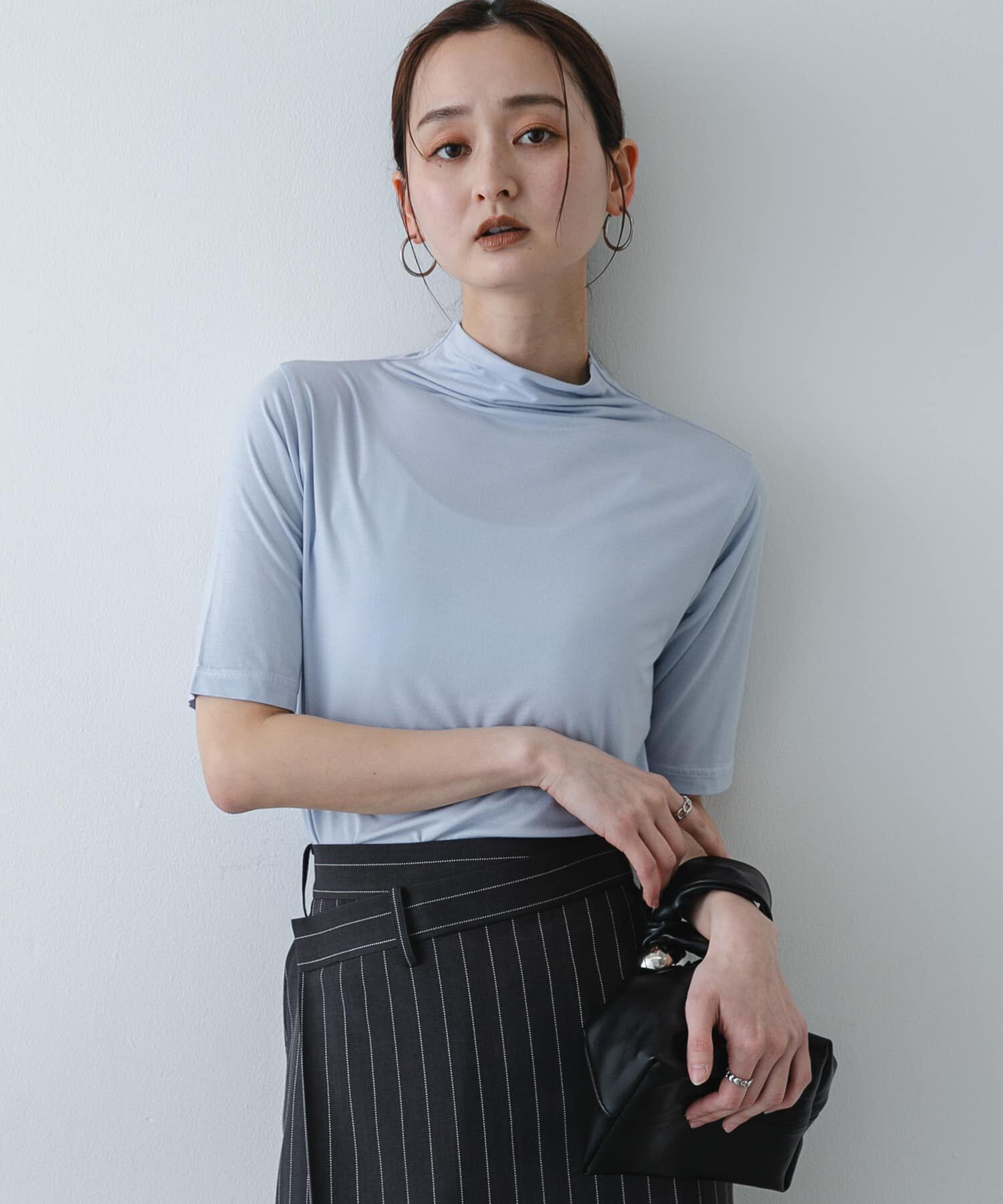 SENSE OF PLACE by URBAN RESEARCH「ソフトハイネックTシャツ(半袖)」|Tシャツ・カットソー|