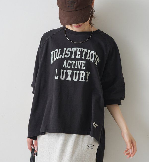  「USAコットンカレッジロゴTシャツ」|Tシャツ・カットソー|