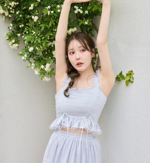  「【Tulle Collection】チュールビスチェ」|シャツ・ブラウス|