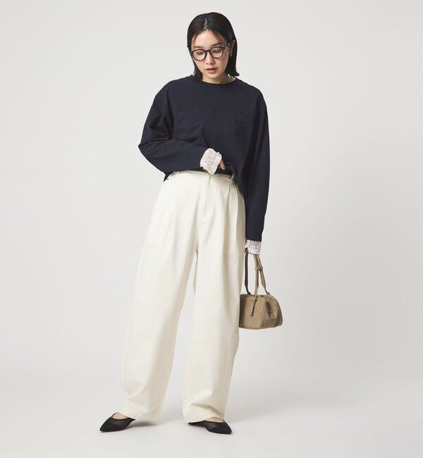 UNITED ARROWS green label relaxing「【WEB限定】＜at ease＞カーブ デニム パンツ」|デニム|