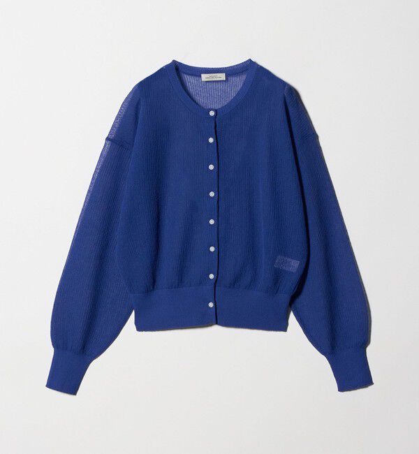 UNITED ARROWS green label relaxing「シアー フォルム カーディガン ウォッシャブル」|カーディガン|