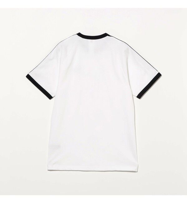 BEAMS「BEAMS｜adidas / スリーストライプ Tシャツ｜スリーストライプス｜レギュラーフィット｜コットン100％｜」|Tシャツ・カットソー|