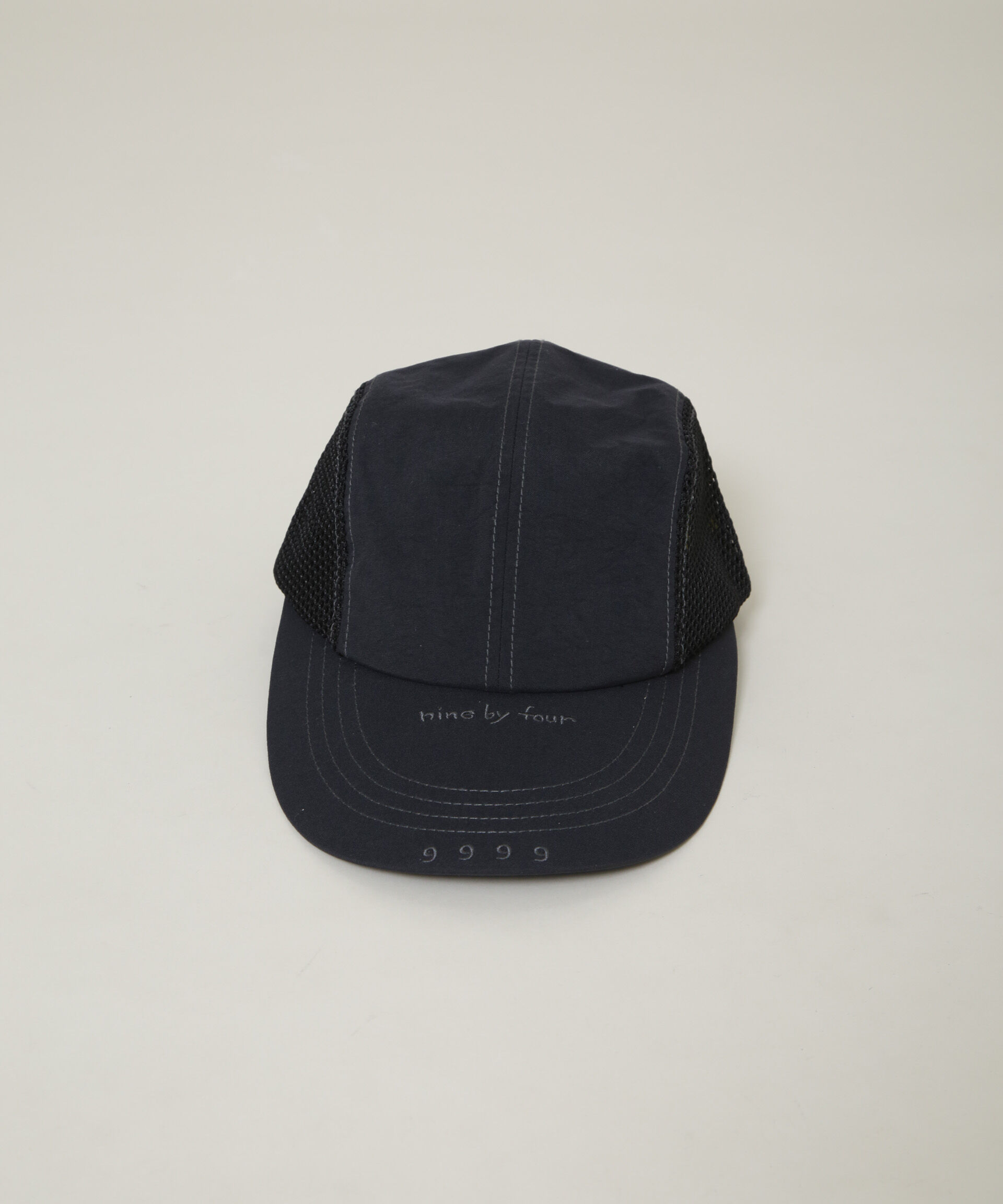 nano･universe「nine by four/94 WR NYLON & MESH 4P CAP」|キャップ・キャスケット|