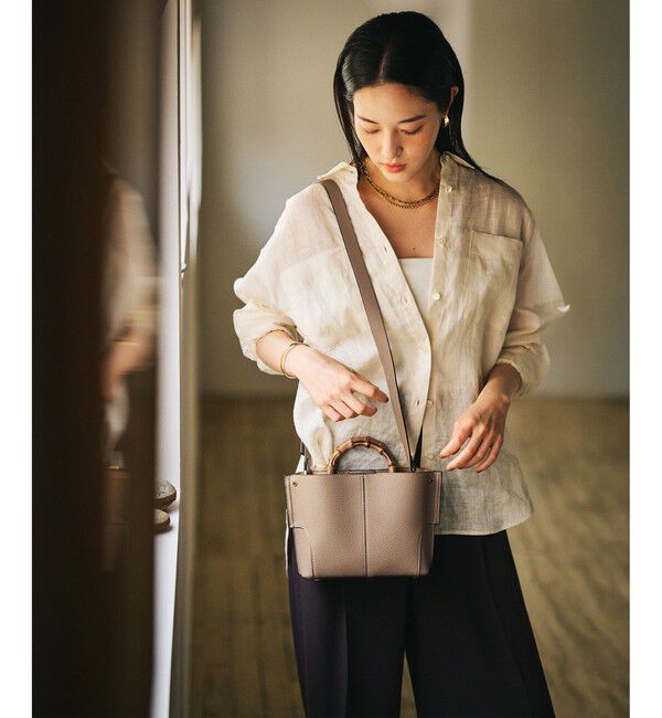ROPE「【E'POR】BAMBOO BAG Mini/超軽量・26SSS新色追加」|ハンドバッグ|