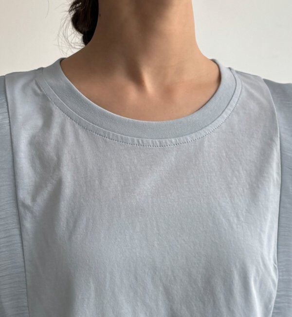  「【WEB限定】ショルダーフリルトップス」|Tシャツ・カットソー|