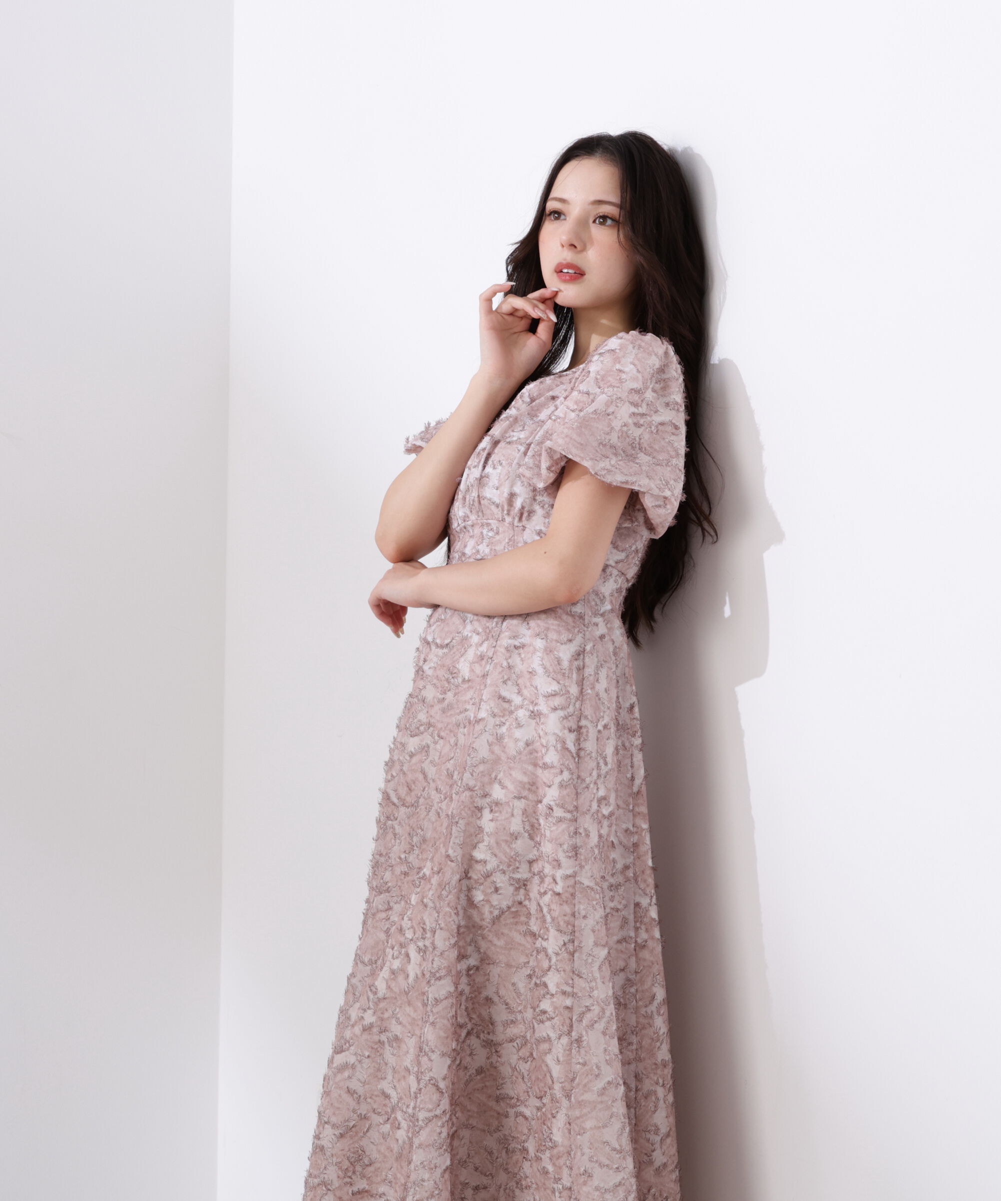 PROPORTION BODY DRESSING「＜L＞シアージャガードレディワンピース　26SS」|ワンピース|