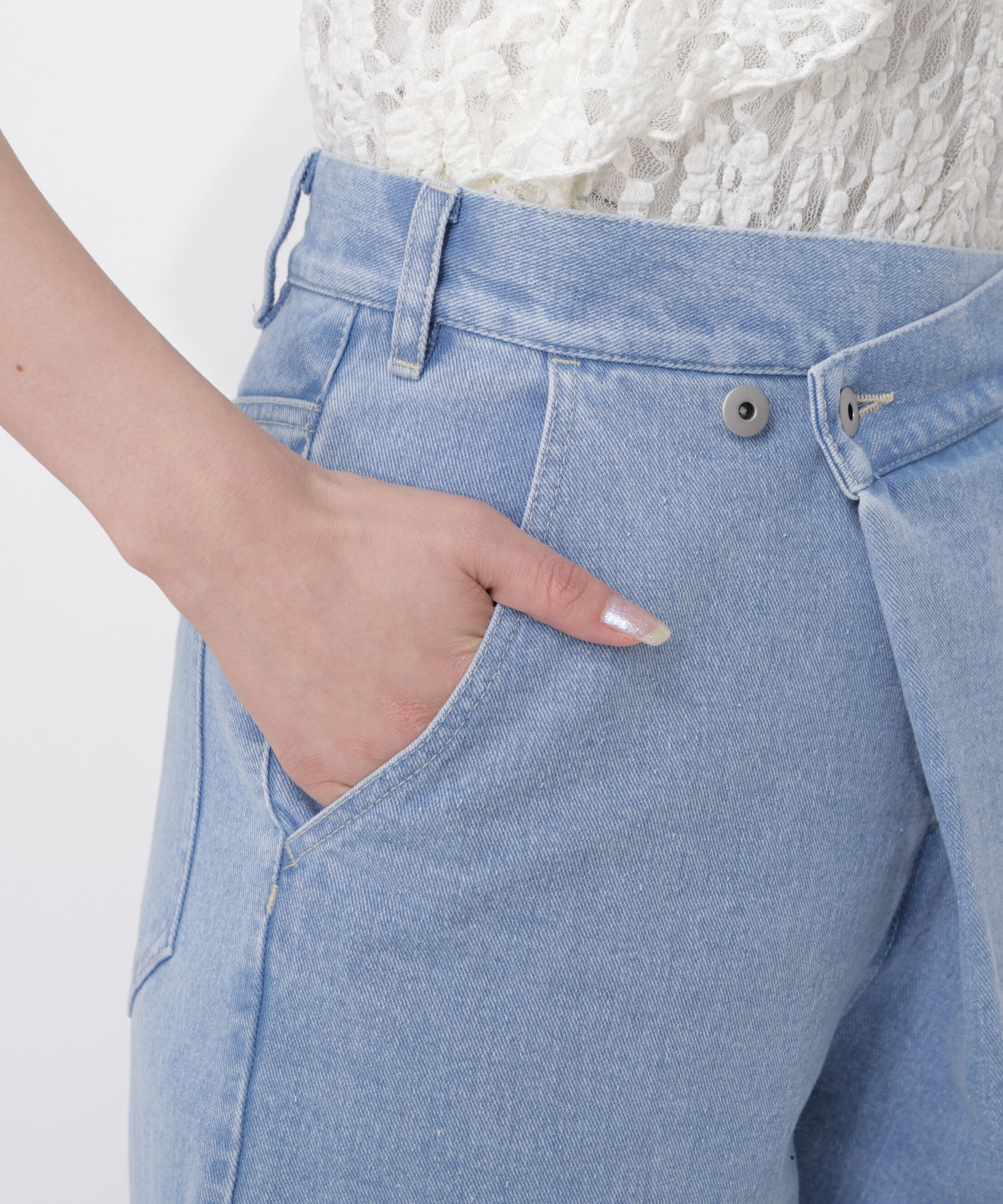 PROPORTION BODY DRESSING「＜EDIT COLOGNE＞サイドスリットデニムパンツ」|その他|