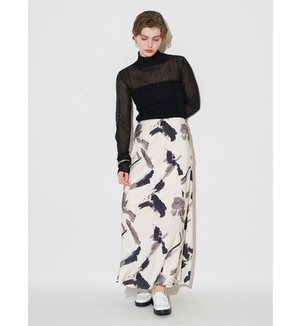 ELENDEEK「HIGH NECK SHEER RIB KT」|ニット・セーター|
