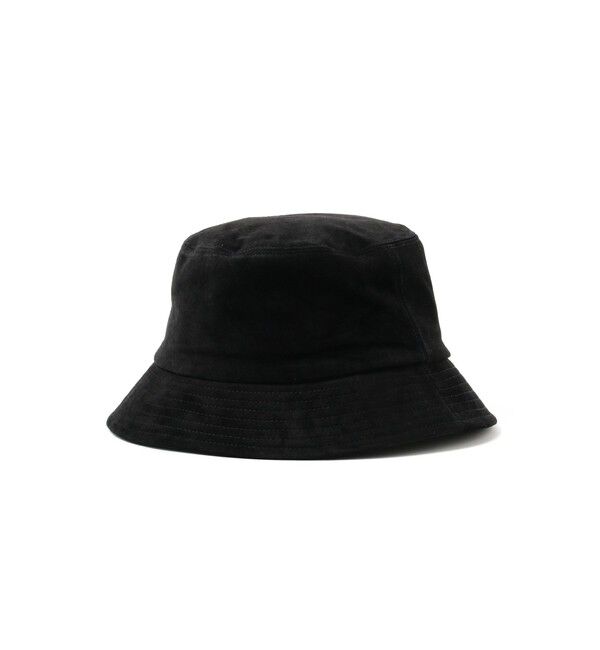 BEAMS「BEAMS / レザー バケットハット」|ハット|ｽｴｰﾄﾞ