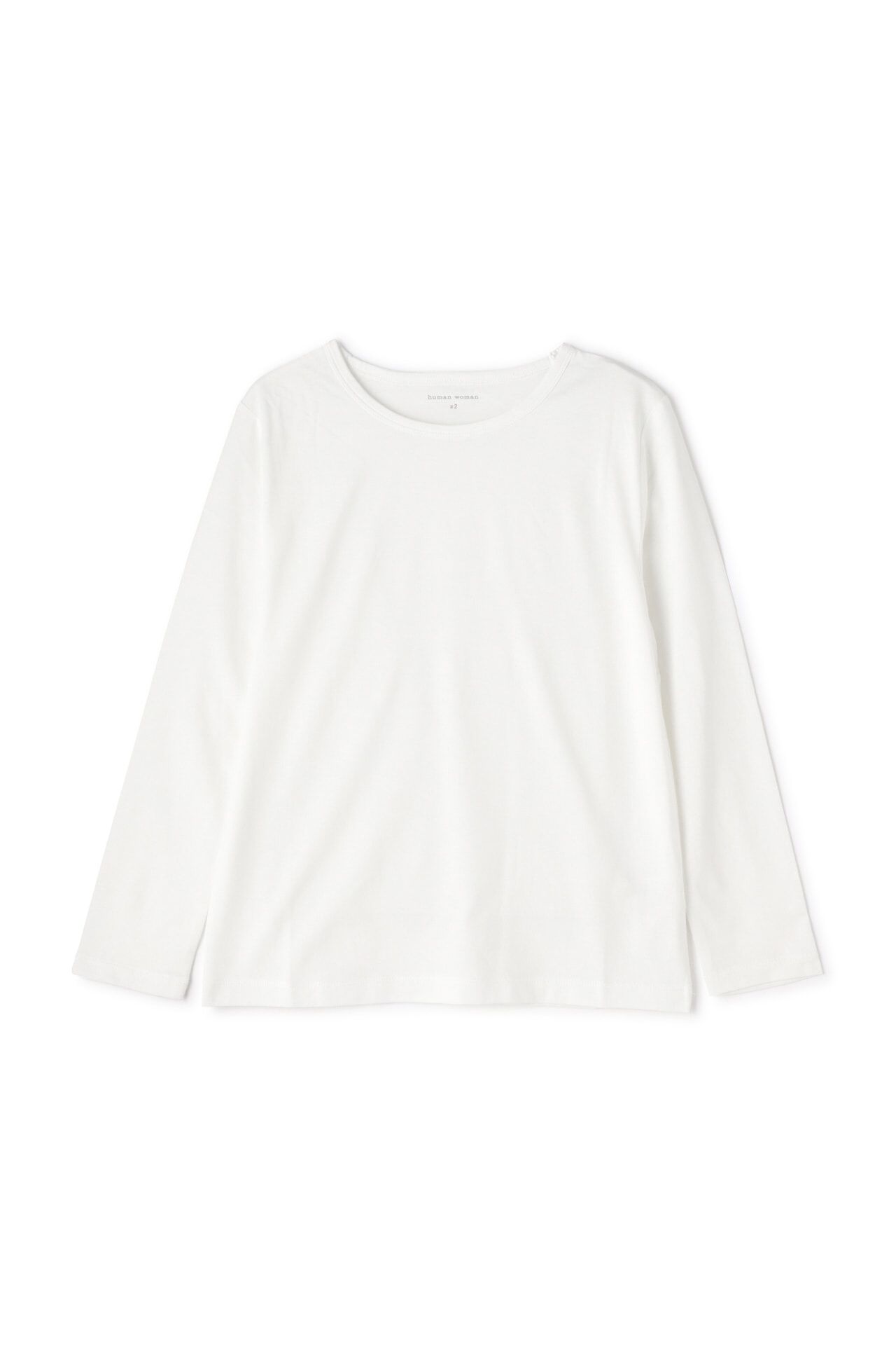  「オーガニック綿天竺長袖Ｔシャツ」|Tシャツ・カットソー|