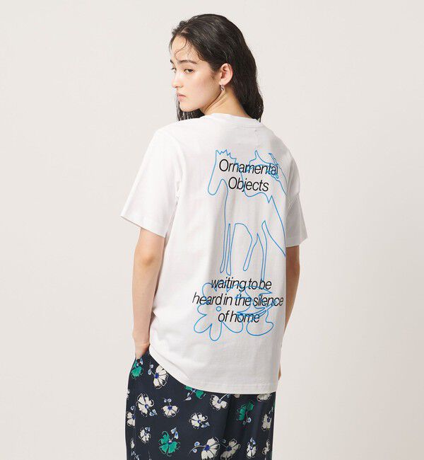 UNITED ARROWS「＜Personal Effects＞OBJECT Tシャツ」|Tシャツ・カットソー|WHITE