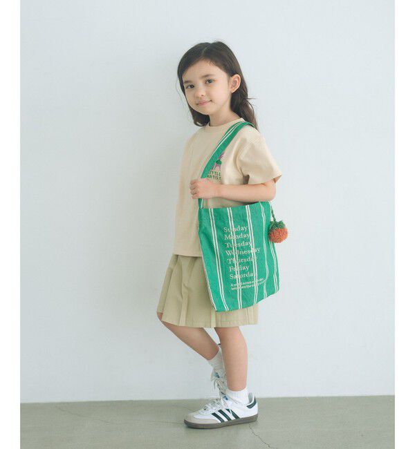 UNITED ARROWS green label relaxing「【別注】＜beej＞チャーム付き ストライプ トートバッグ / キッズ」|トートバッグ|KELLY