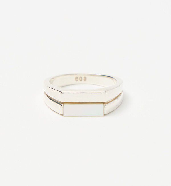 BEAUTY&YOUTH UNITED ARROWS「＜eoa＞ストーン ダブル リング」|リング|