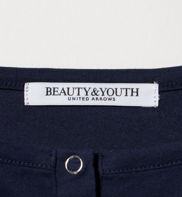 BEAUTY&YOUTH UNITED ARROWS「ポリエステルコットン ヘンリーネックTシャツ」|Tシャツ・カットソー|