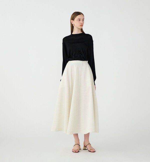 TOMORROWLAND BUYING WEAR「【別注】TELMA Solid スカート」|フレア|