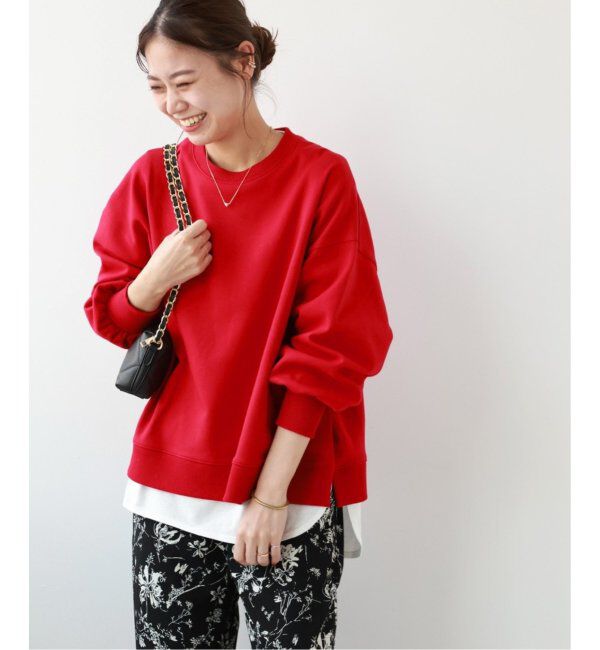 JOURNAL STANDARD relume「《追加4》USAコットンロングラウンドプルオーバー」|Tシャツ・カットソー|