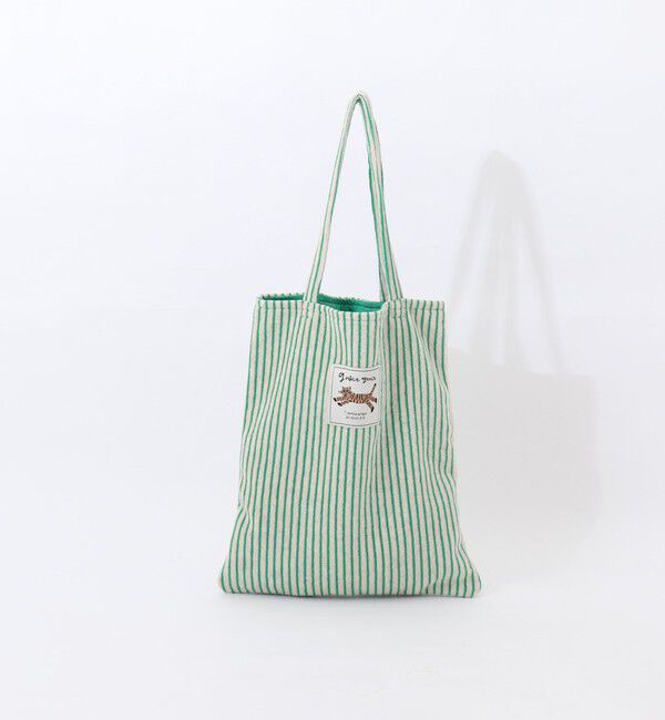 grace grace「【grace grace/グラスグラス】グラスケパイルバッグ-M」|トートバッグ|グリーン系4