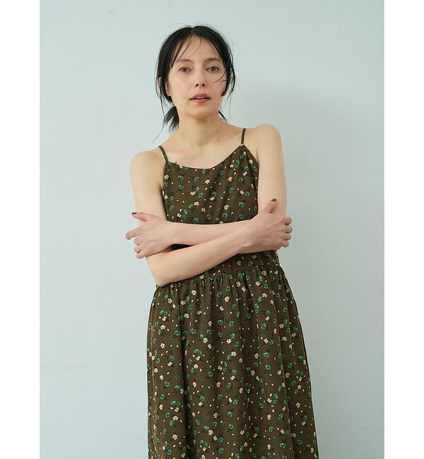 abahouse mavie「【ベッキーコラボ】2WAYリボン キャミソールワンピース【予約】」|ワンピース|