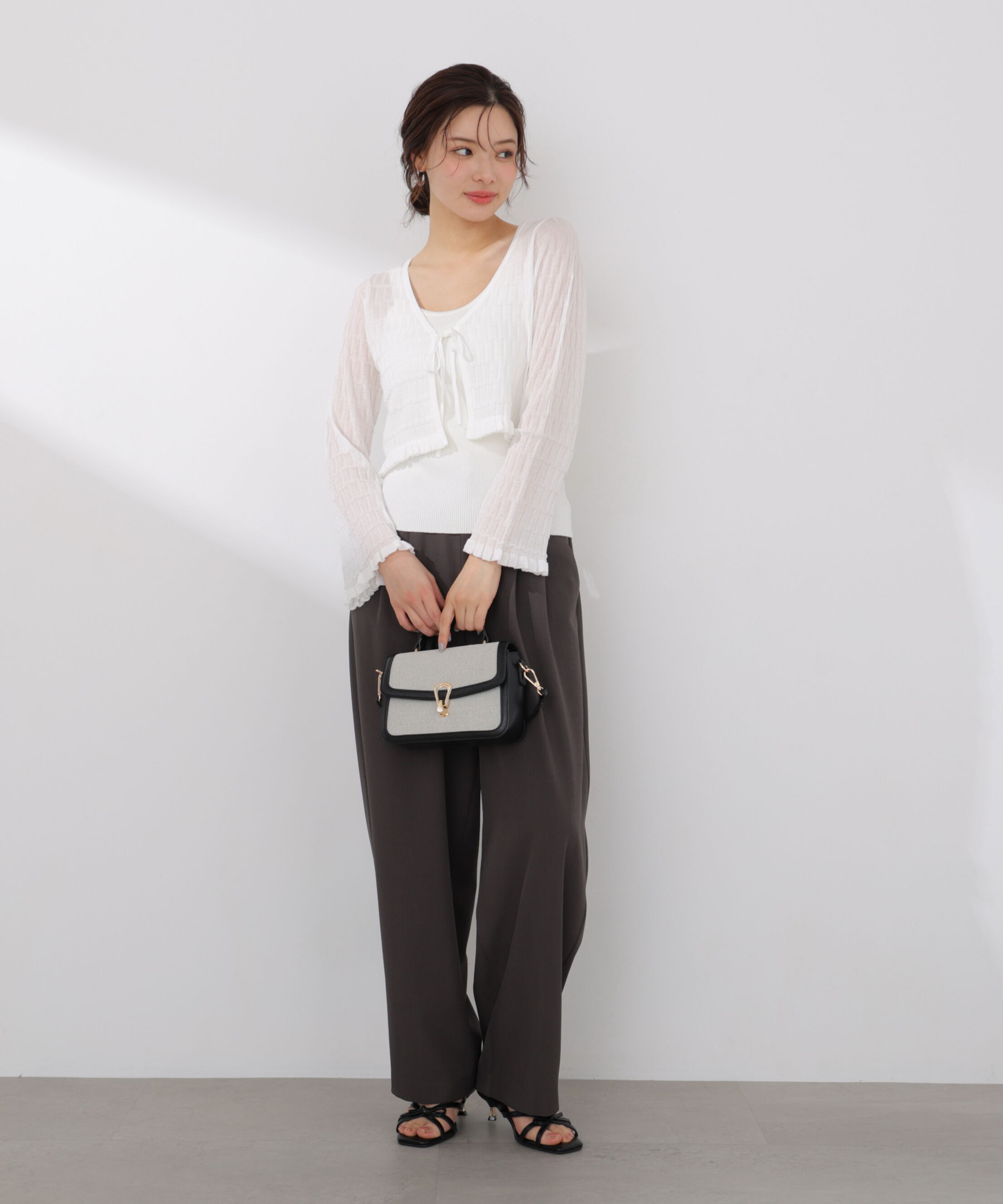 PROPORTION BODY DRESSING「ラメシアーニットアンサンブル 26SS」|ニット・セーター|