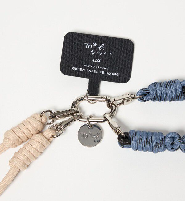 UNITED ARROWS green label relaxing「＜To b. by agnes b.コラボ＞モバイル ストラップ 2」|その他|
