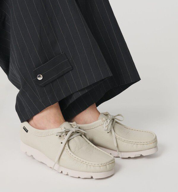 BEAUTY&YOUTH UNITED ARROWS「＜Clarks Originals＞レザー ワラビーブーツ ゴアテックス」|ロングブーツ|OFF WHITE