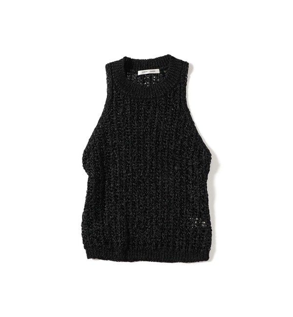 Demi-Luxe BEAMS 「CMMN SWDN / Esme タンクトップ」|ニット・セーター|BLACK