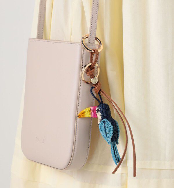 TOMORROWLAND GOODS「Atelier TOMORROWLAND  BIRD BLUE チャーム」|チャーム・キーホルダー|