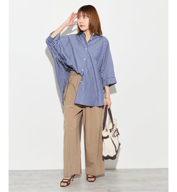 journal standard L'essage「《撥水/UVカット/手洗い可》WATER REPELLENT/UVカットパンツ」|スラックス|
