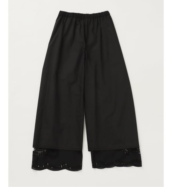 JOURNAL STANDARD「カットワークレース パンツ」|スラックス|